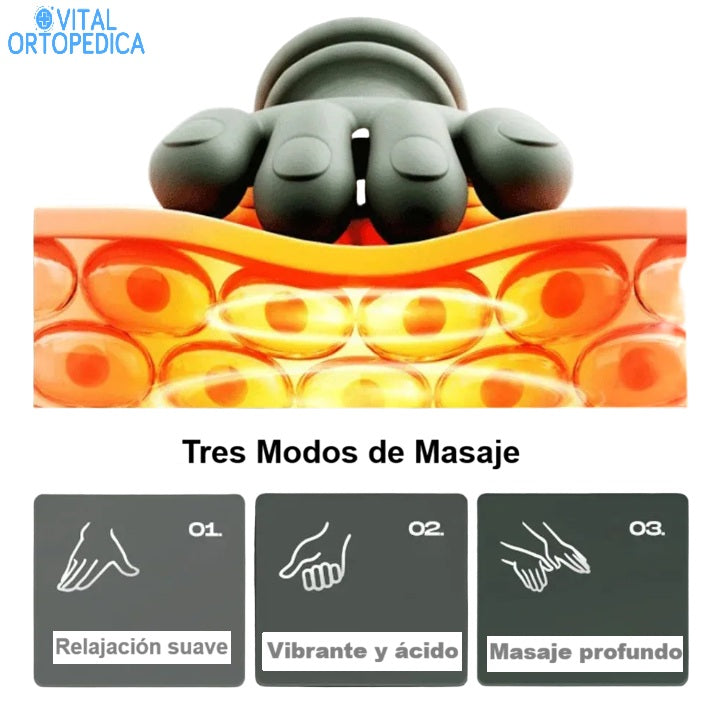 Masajeador portátil Shiatsu para cuello y hombros