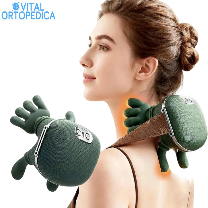 Masajeador portátil Shiatsu para cuello y hombros