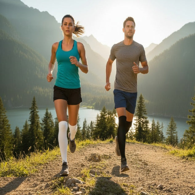 2 pares de medias de compresión