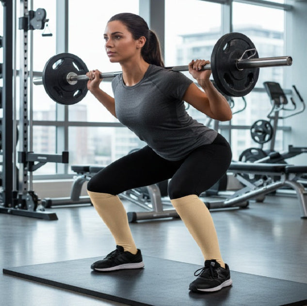 2 pares de medias de compresión