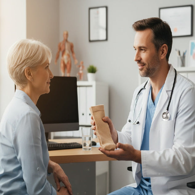 2 pares de medias de compresión