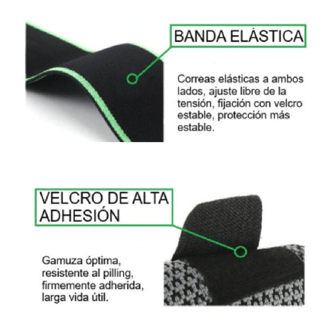 Rodillera de compresión para dolores articulares PremiumCompress 5D