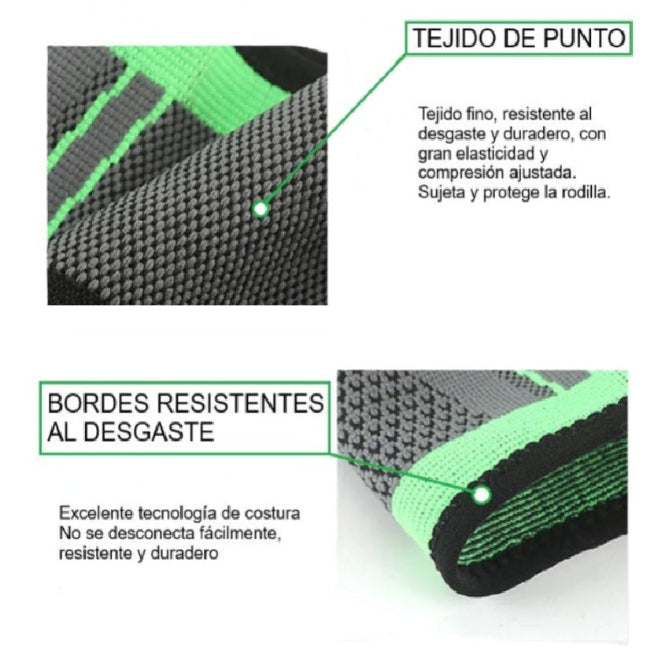 Rodillera de compresión para dolores articulares PremiumCompress 5D